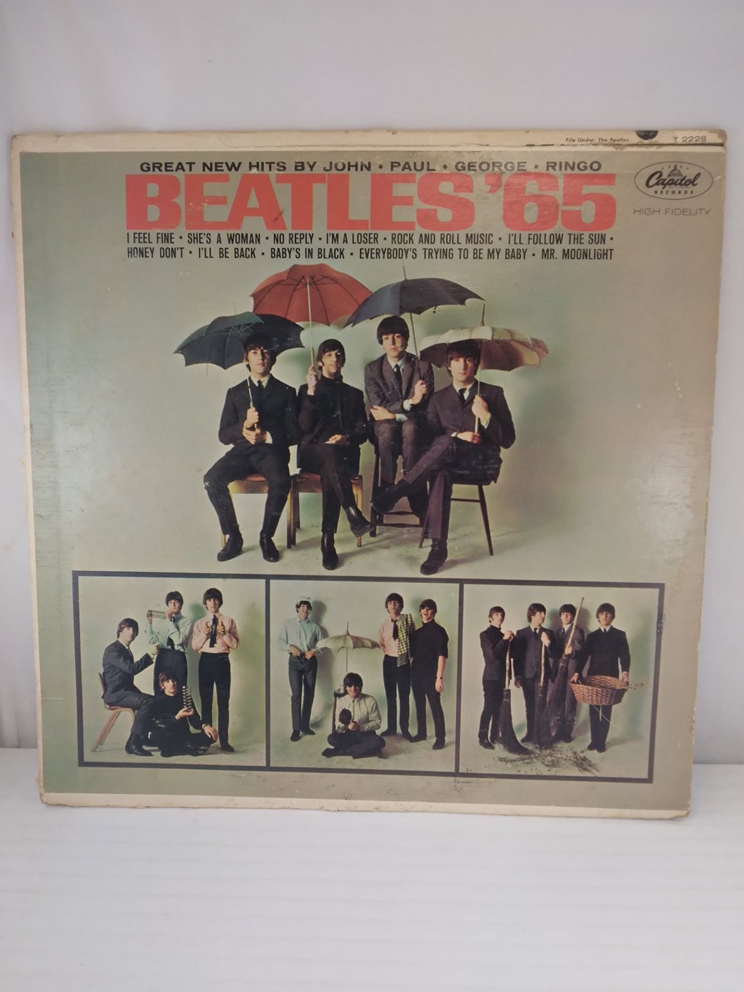 BEATLES'65 (VINYL - LP) CAPITOL RECORDS
